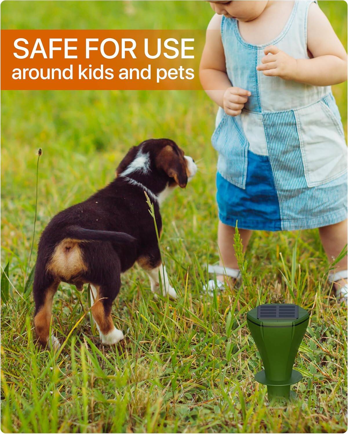 SAFE FOR USE around kids and pets