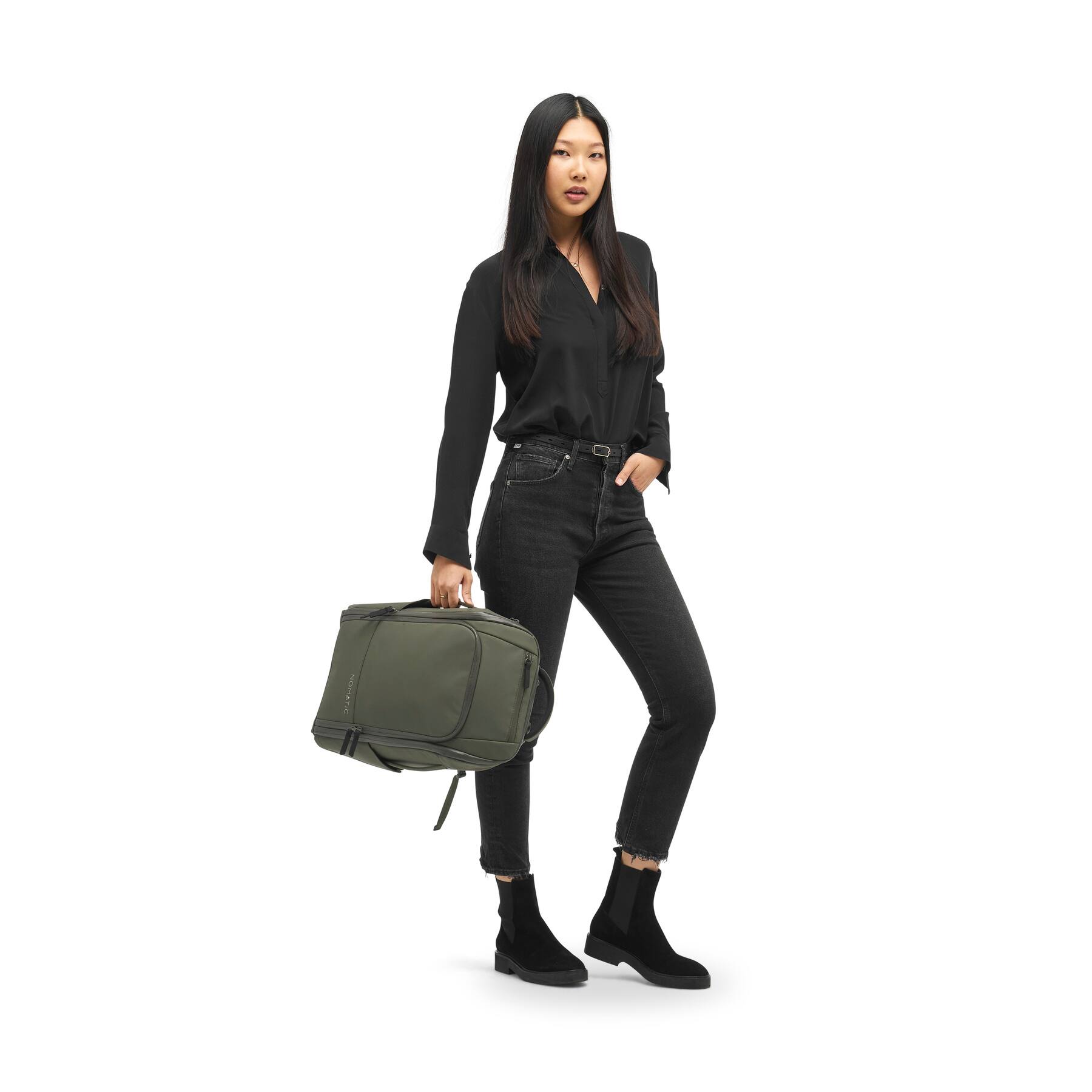 Alt View 2. Nomatic - Backpack 14L - Olive.