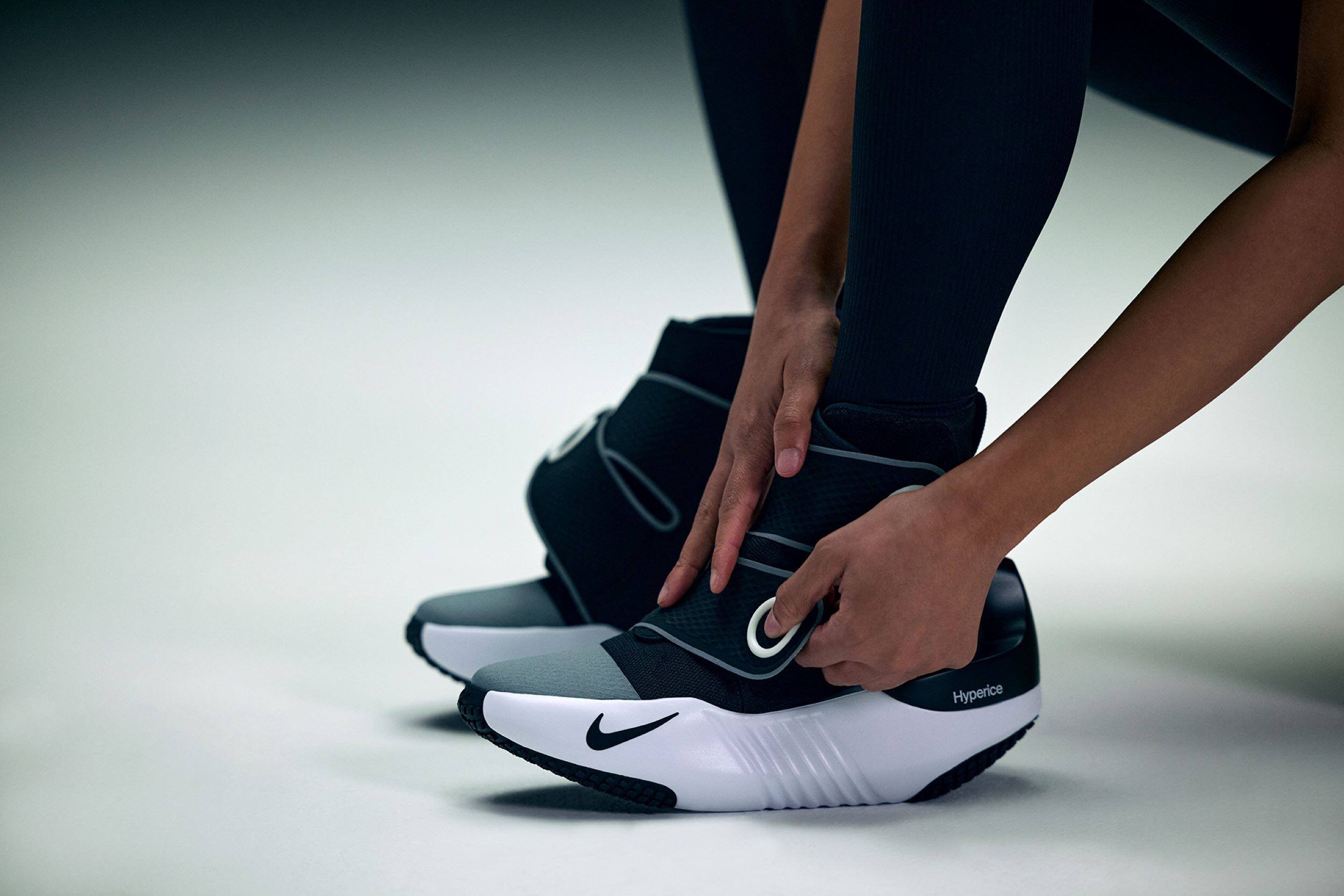 Alt View 18. Hyperice - Hyperboot by Nike x Hyperice- Small - Black.