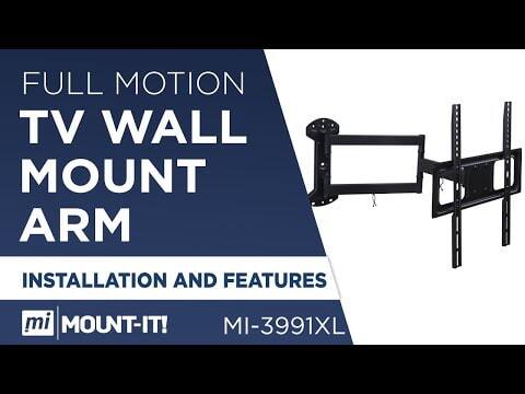 FULL MOTION TV WALL MOUNT ARM

INSTALLATION AND FEATURES

MOUNT-IT! MI-3991XL