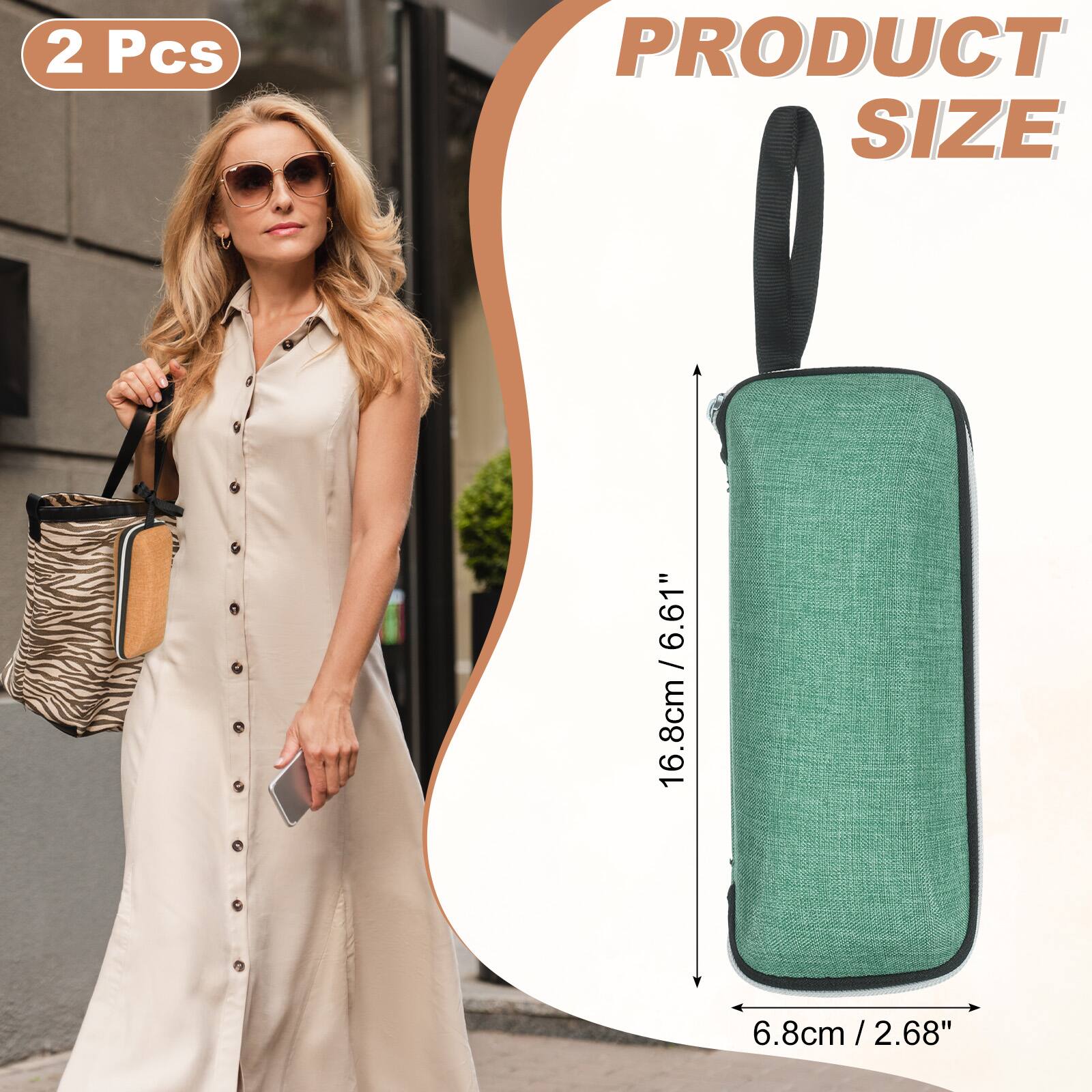 2 Pcs

PRODUCT SIZE

6.61" / 16.8cm

6.8cm / 2.68"
