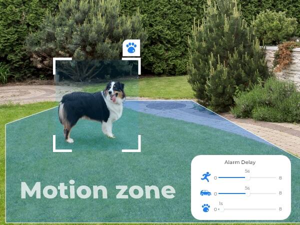 Motion zone

Alarm Delay
5s o 5s o Is O
8 8 8