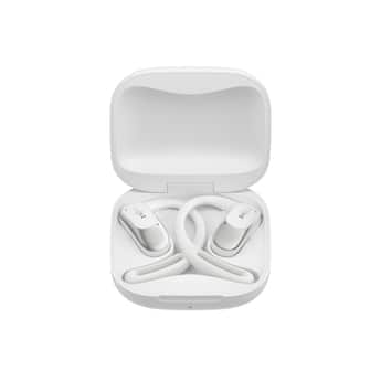 Shokz OpenFit Air Open Ear True Wireless Earbuds White - Best Buy Shokz OpenFit Air Open Ear True Wireless Earbuds White - Best Buy