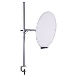 Amaran - Verge Max 22" 60W Bi-Color Circular LED Light Panel, White - Includes Desk Clamp Stand with a 360deg Swing