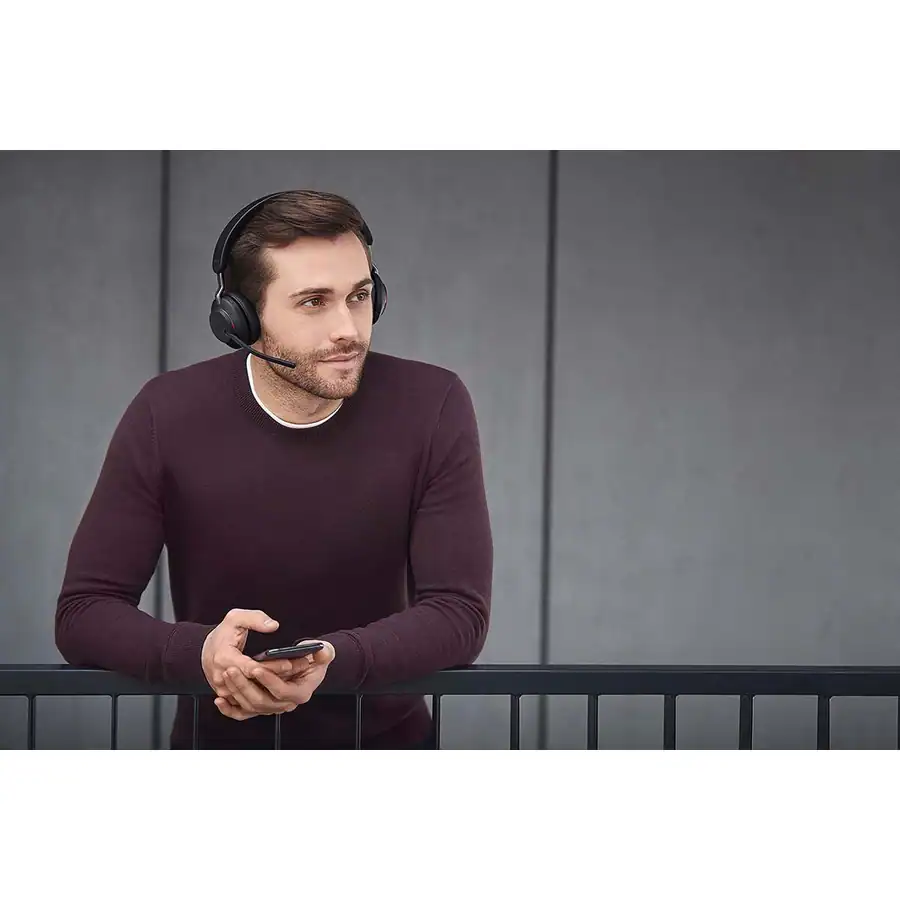 26599 Jabra Evolve2 65 Headset With Charging Stand Stereo USB Type A Wireless ...