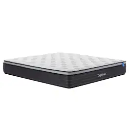 Yardgrace - 10 Inch Hybrid Twin Mattress in a Box Pocket Springs Soft Breathable Medium Firm Motion Isolation,CertiPUR US - White