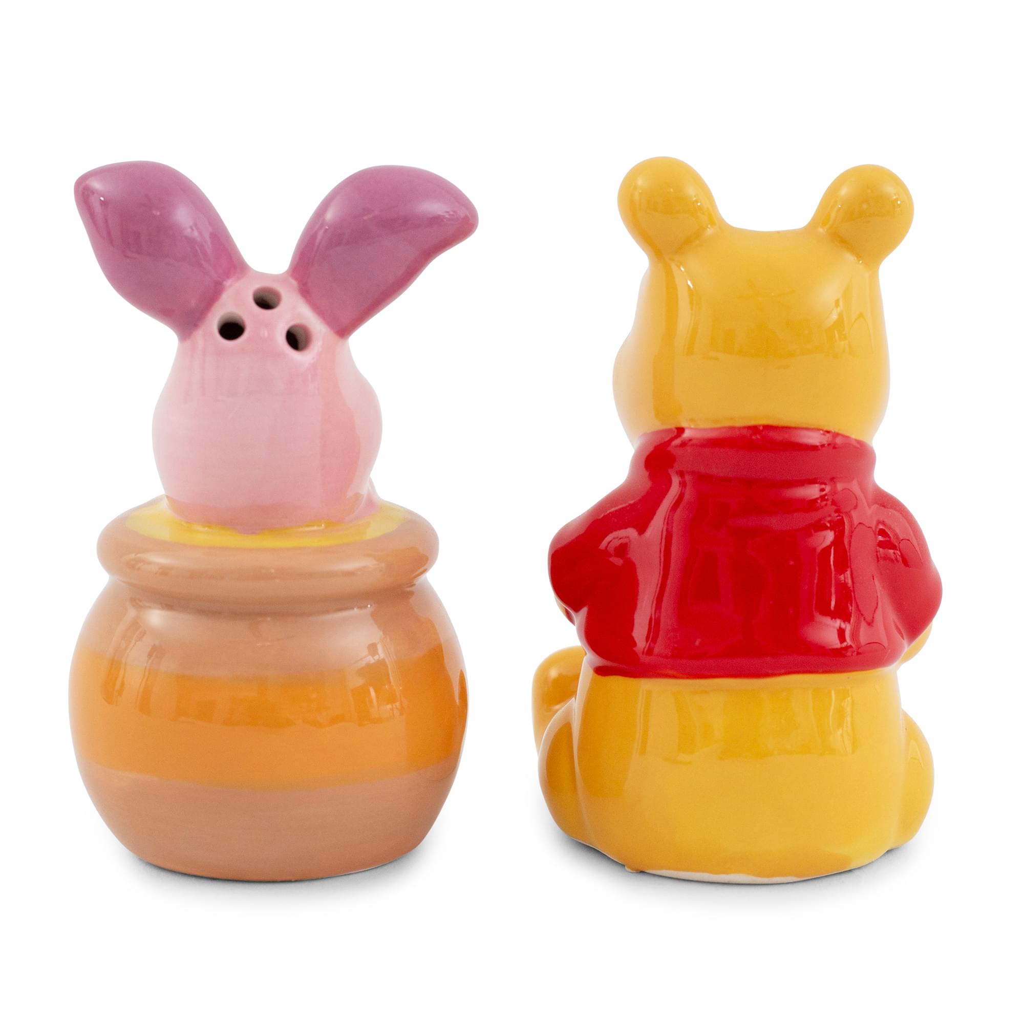 Alt View 1. Disney - Disney Winnie The Pooh And Piglet Salt and Pepper Shakers | Set of 2 - Orange.