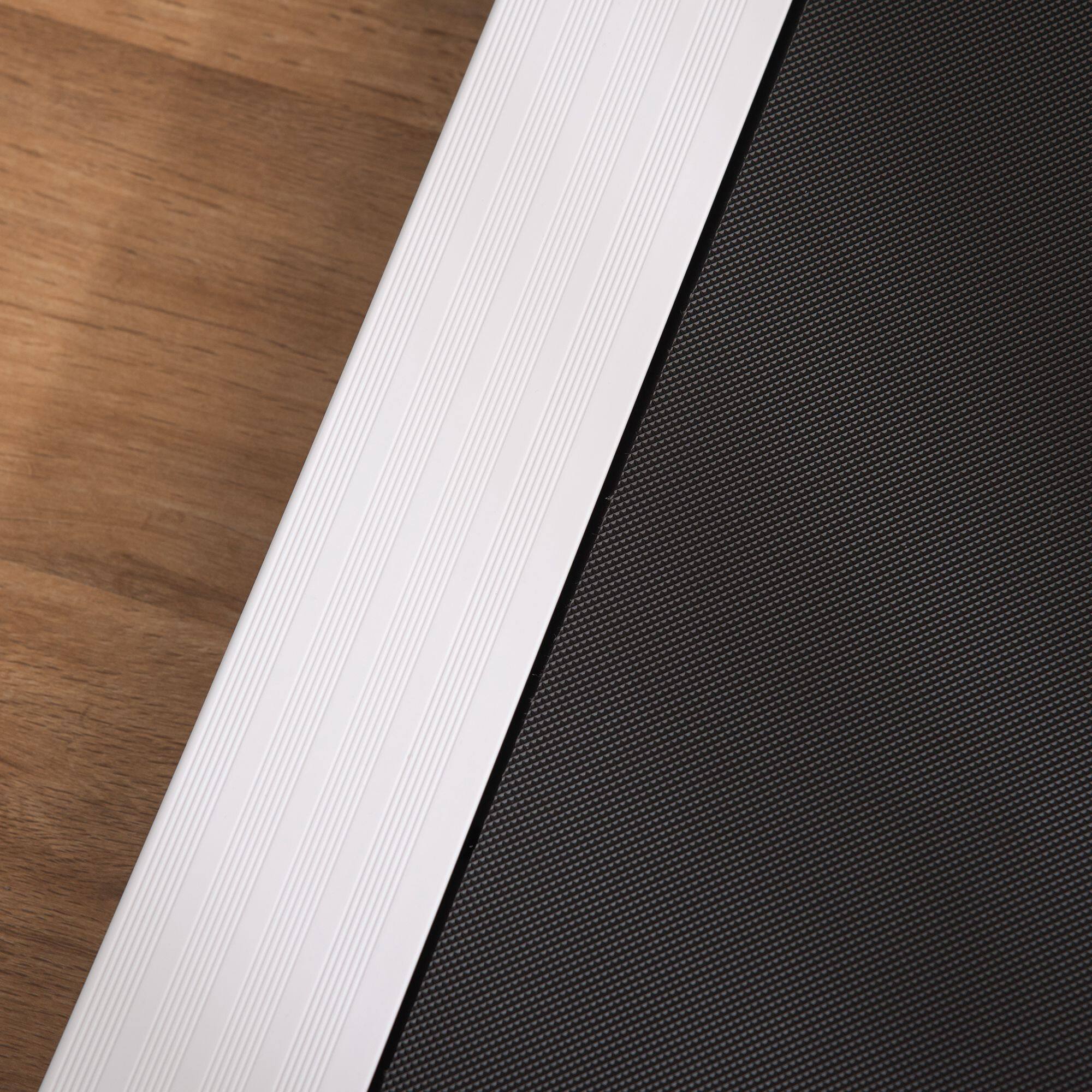 Alt View 1. Tiramisubest - Under Desk Treadmill, Portable Walking Pad, Remote Control, LED Display, 264 lbs Capacity, Foldable Wheels - White.