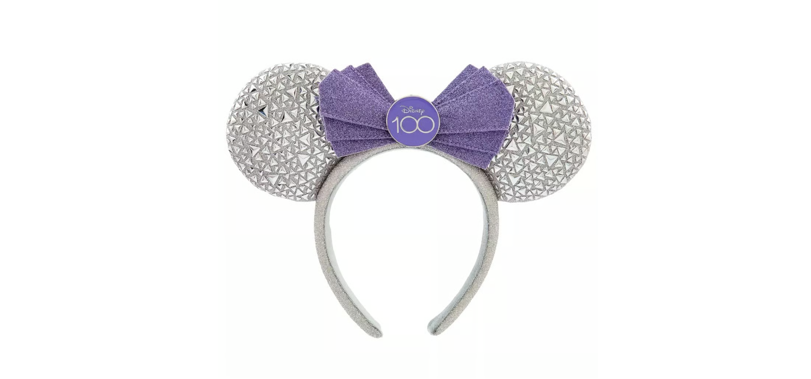 Minnie Mouse Disney 100 Celebration Ears Headband For Adults.