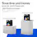 Save time and money.
More Ink, More Pages with High-Yield Cartridges*
*Based on using High Yield vs. Standard Yield cost per page basis
HP high-yield cartridge
HP standard-yield cartridge