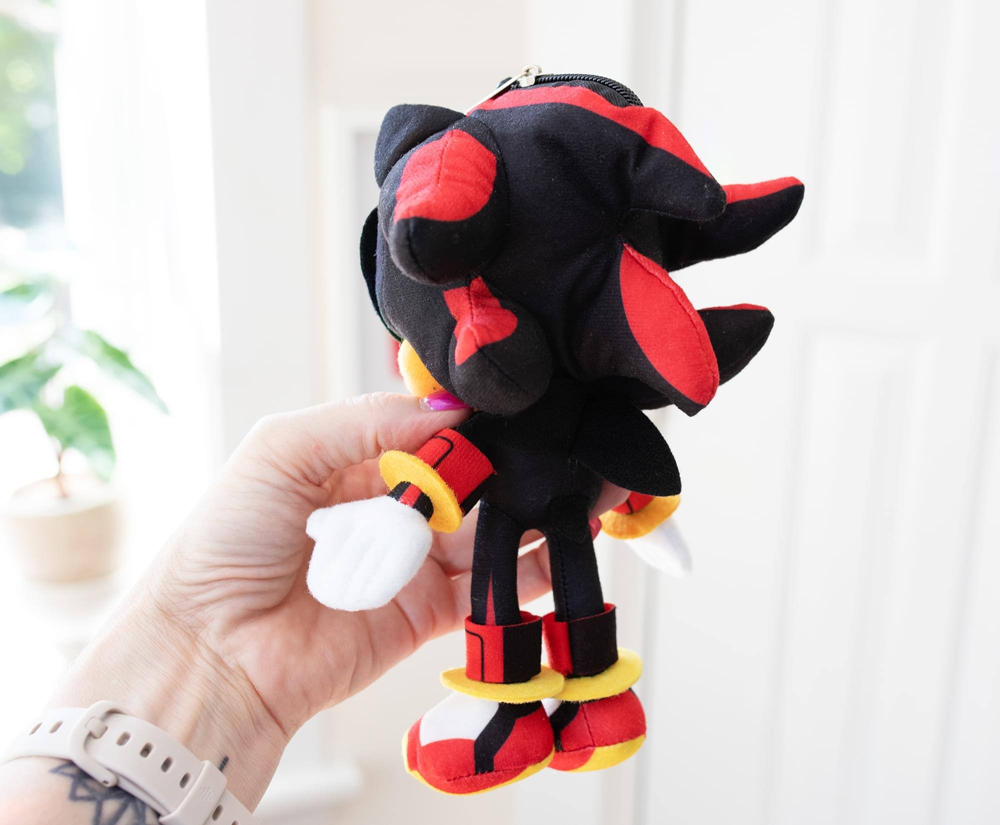 Alt View 3. Accessory Innovations Company - Sonic the Hedgehog 8-Inch Character Plush Toy | Shadow - Black.
