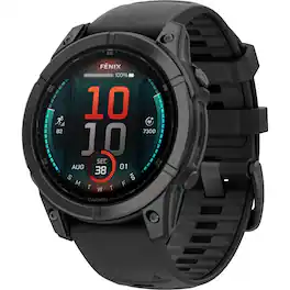 Garmin - fēnix E GPS Smartwatch 47mm Fiber-reinforced polymer - Slate Gray Steel - (2024)