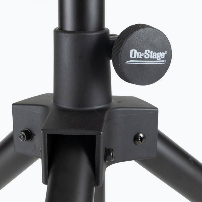 Alt View 9. On Stage Stands - On-Stage All-Aluminum Speaker Stand Pack - Black.