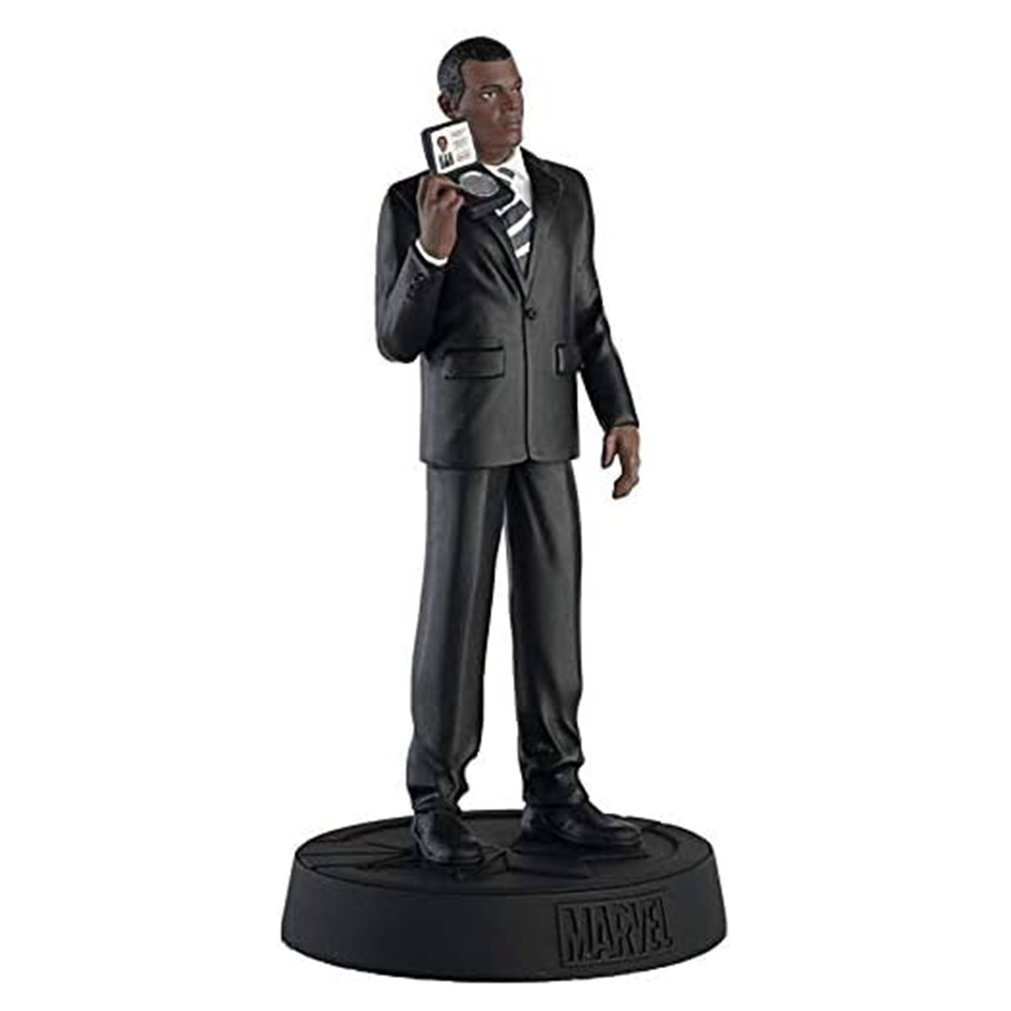 Alt View 3. Marvel - Eaglemoss Marvel Movie Collection 1:16 Figurine | Agent Nick Fury - Black.