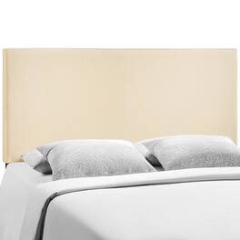 Region Upholstered Queen Headboard by Modway - White