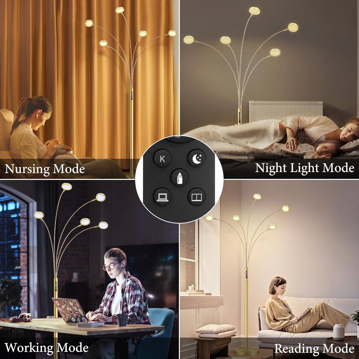 Nursing Mode  
Night Light Mode  
Working Mode  
Reading Mode