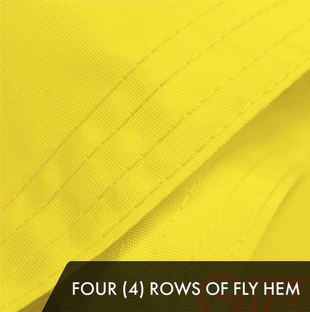 FOUR (4) ROWS OF FLY HEM