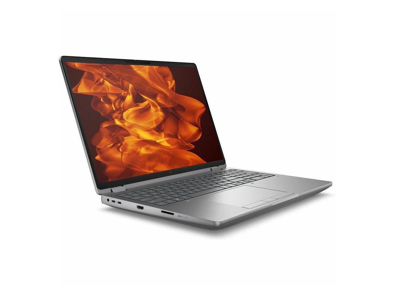 Alt View 2. HP - HP ZBook Fury G1i 16" - Intel Core Ultra 7 - 32 GB - 512 GB SSD - RTX Pro 1000 8 GB - Wi-Fi 7 - Meteor Silver.