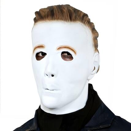 Front. Paper Magic - Michael Myers Mask - White.