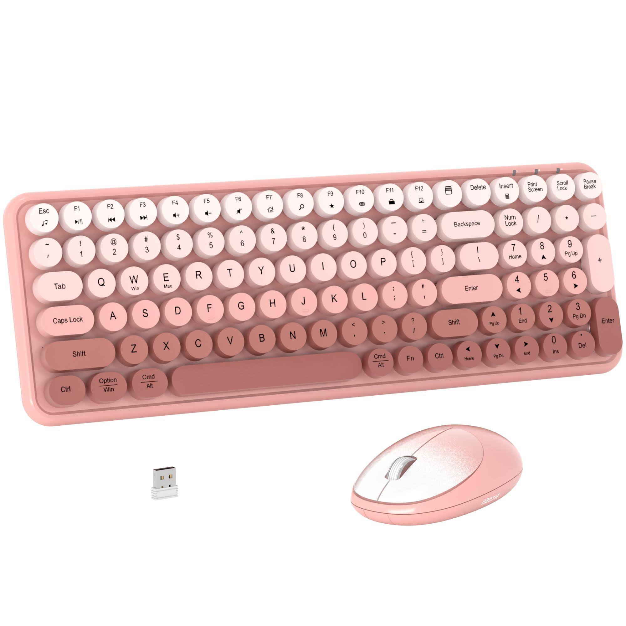 Esc F1 F2 F3 F4 F5 F6 F7 F8 F9 F10 F11 F12 Delete Insert Print Screen Scroll Lock Pause

Tab Q W E R T Y U I O P

Caps Lock A S D F G H J K L ; '

Shift Z X C V B N M , . /

Ctrl Win Option Cmd Alt

Ctrl Fn Ctrl Home PgUp End PgDn

Backspace Num Lock 7 8 9 - + 0

Enter 4 5 6 * / 1 2 3

Shift PgDn PgUp End Home

Ctrl Alt Option Win

Mouse: Right-click button

USB Receiver