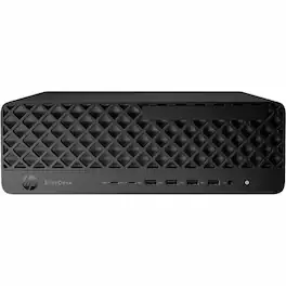 HP - EliteDesk 8 G1i Desktop Computer - Intel Core Ultra 5 235 - vPro Technology - 16 GB - 512 GB SSD - Small Form Factor - Black