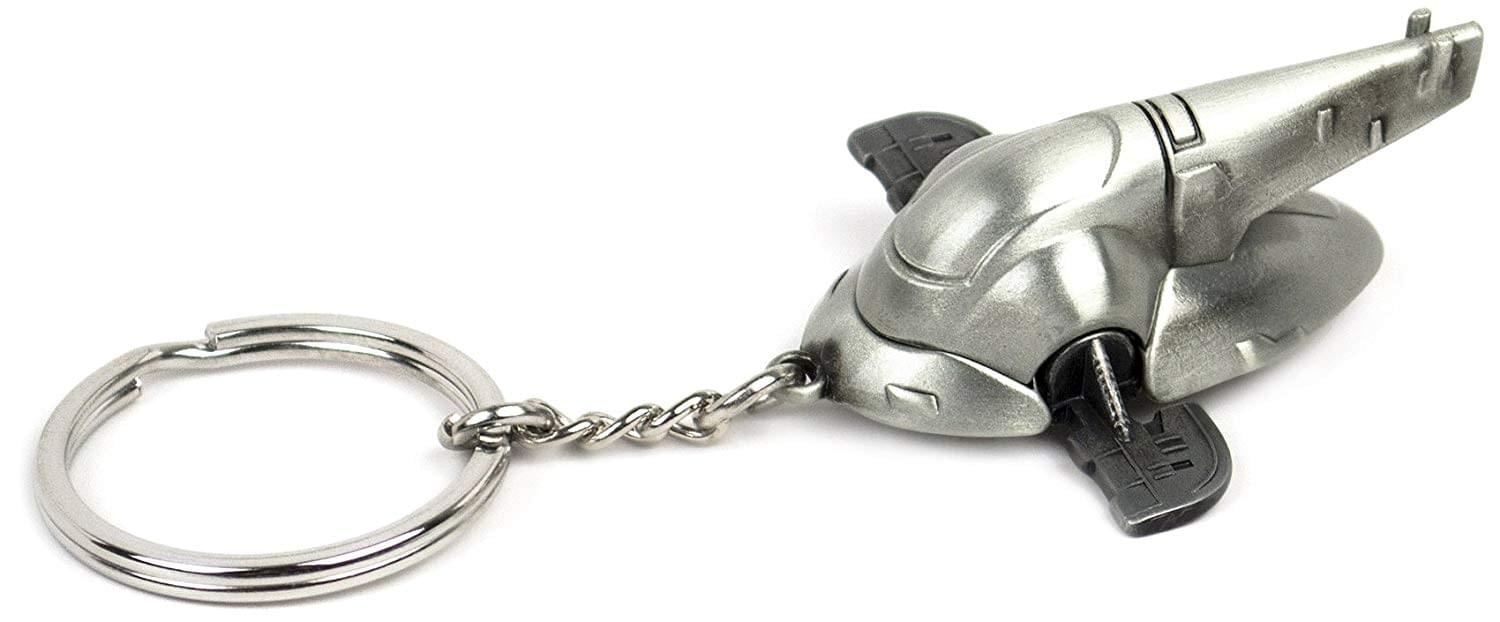 Star Wars - Boba Fett Slave I Replica Key Chain - Silver