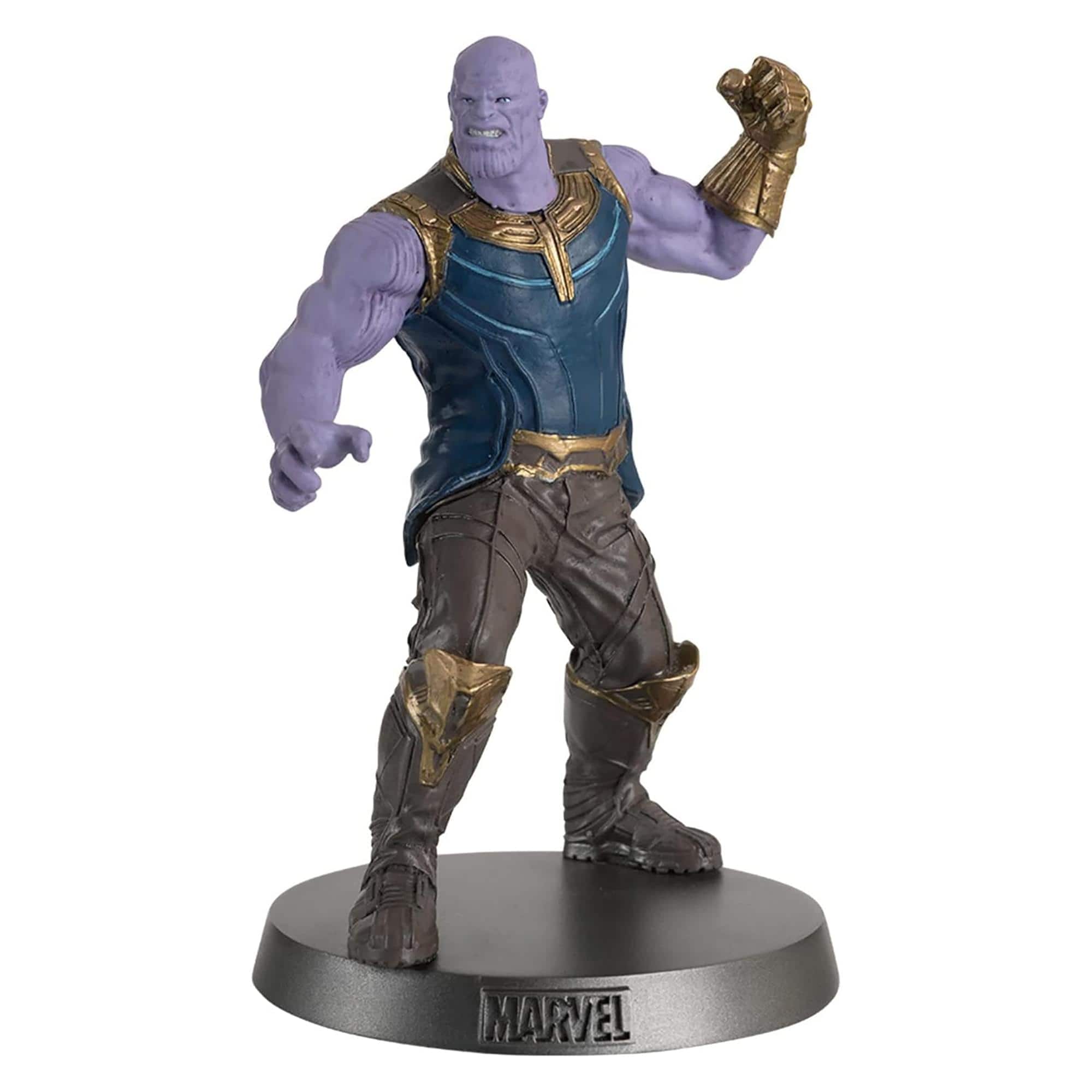 Eaglemoss Marvel Heavyweights 1:18 Metal Statue | Thanos - Infinity War - Gold