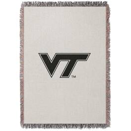 Chad & Jake - Virginia Tech Hokies Woven Blanket - White