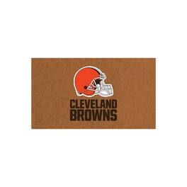 Evergreen Enterprises - Cleveland Browns 28" x 16" Team Logo Outdoor Coir Mat - Multicolor