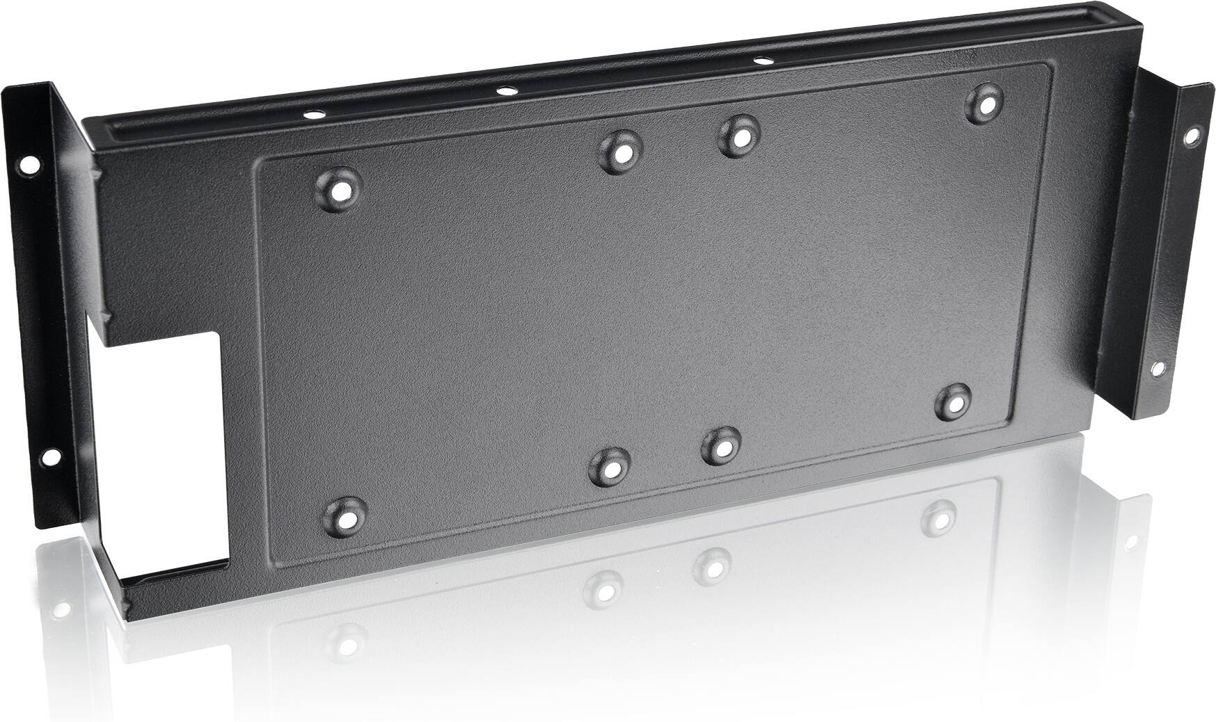 Alt View 27. Thermaltake - View 380 TG ARGB  Mid Tower ATX PC Case - Matcha Green.