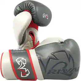 RIVAL - Boxing RB80 Impulse Hook and Loop Bag Gloves - Gray