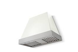 AGA - 36 inches - Externally Vented - Wall Range Hood - White