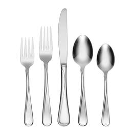 Dazzed Corner - Stainless Steel Silverware Set For 4,20-Piece Flatware Set, Service For 4 - Silver