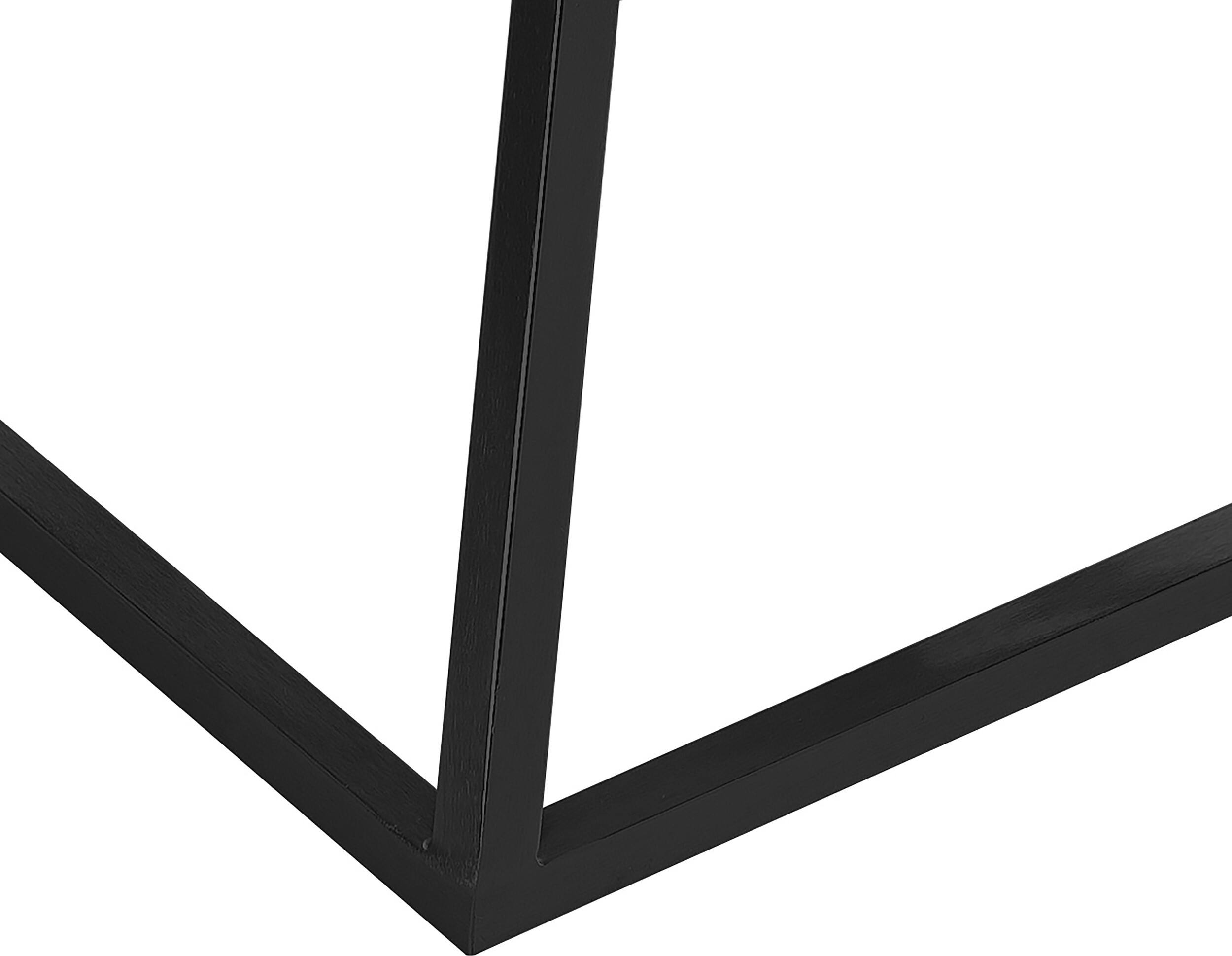 Alt View 13. Adore Decor - Audrey Marble Side Table - Black.