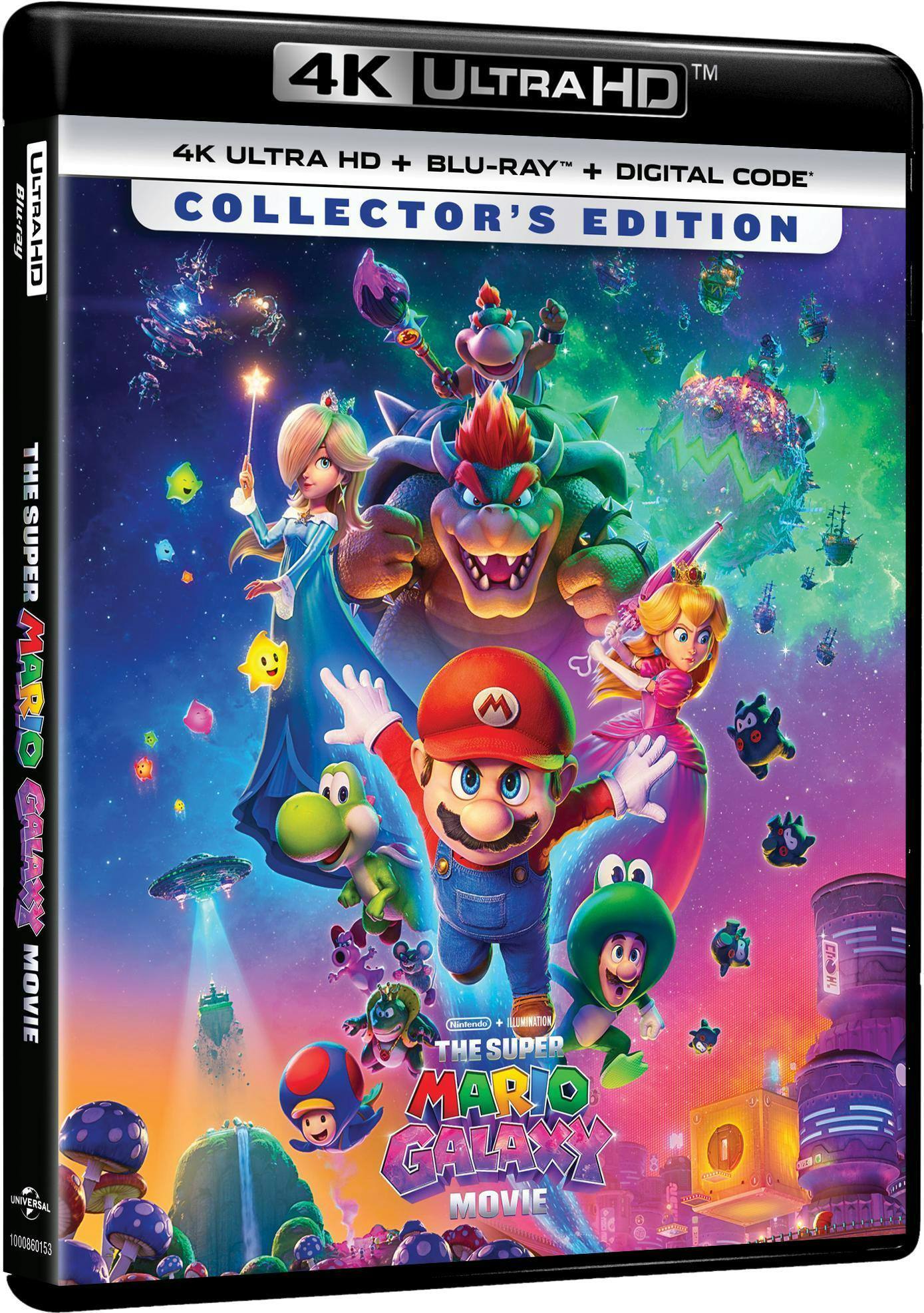 Angle. The Super Mario Galaxy Movie   - 4K Blu-Ray.