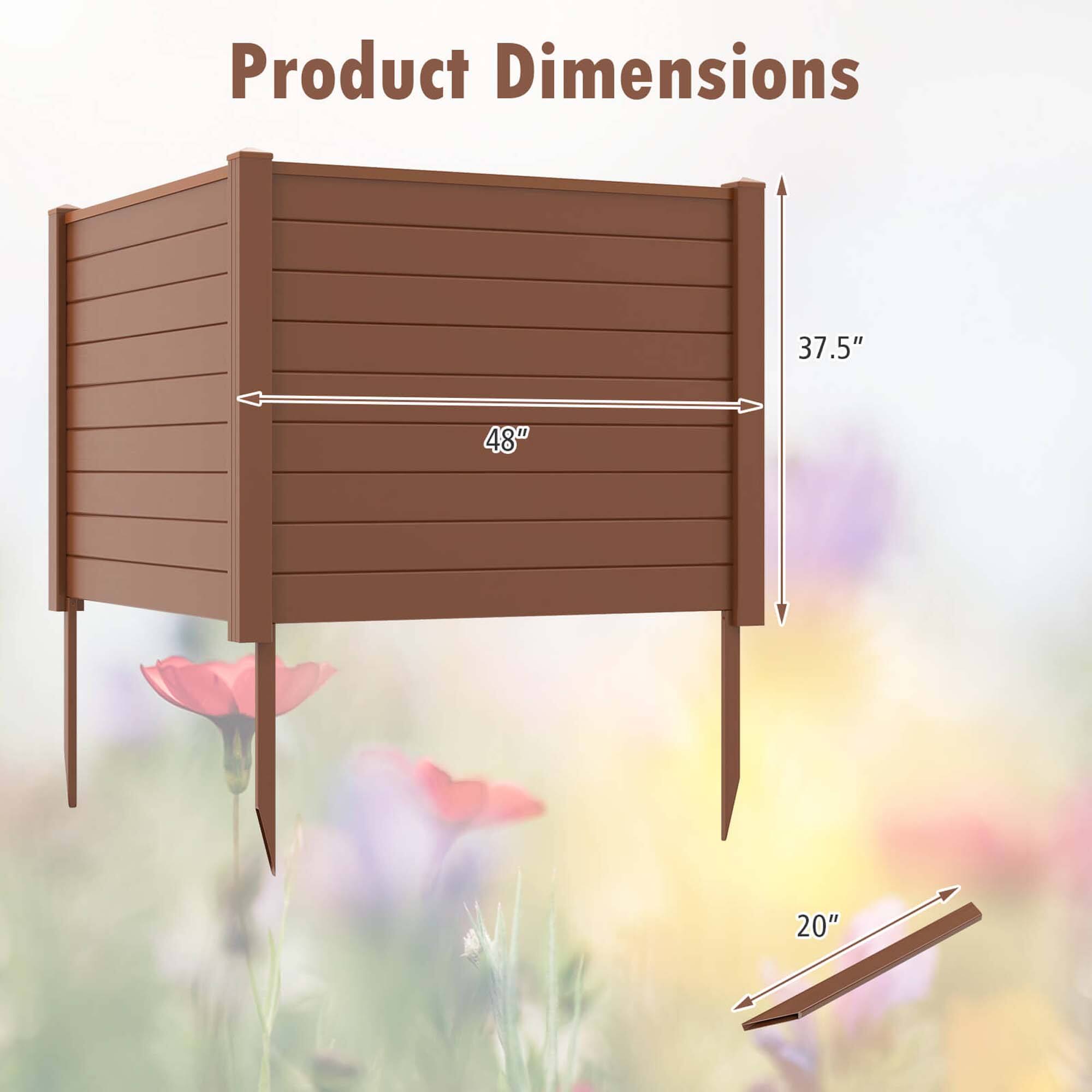 Product Dimensions: 37.5" x 48" x 20".