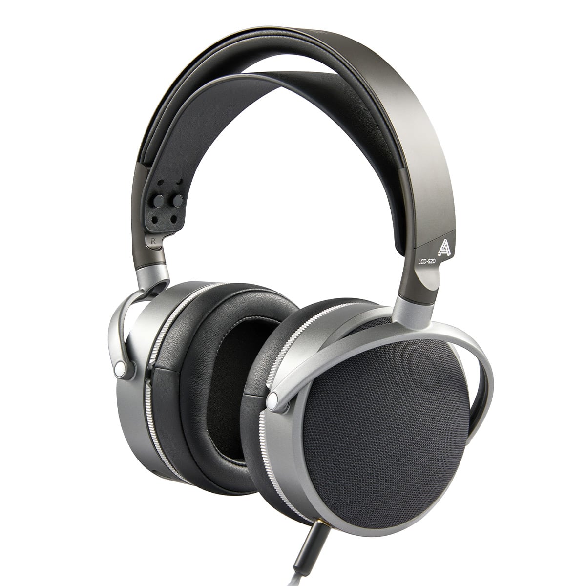 Audeze LCD S20 Closed Back Planar Magnetic Headphones Silver 100
