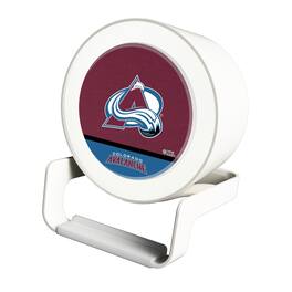 Keyscaper - Colorado Avalanche Night Light Wireless Charger And Bluetooth Speaker - Multicolor