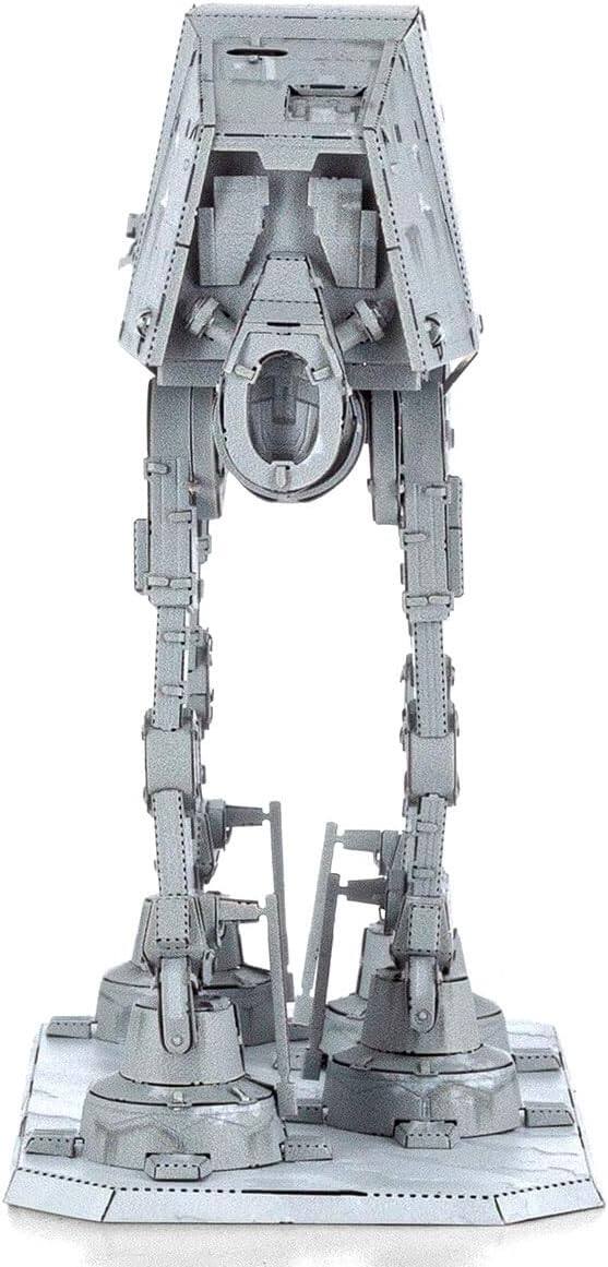 Alt View 2. Metal Earth - Metal Earth Premium Series Star Wars Imperial at-at 3D Metal Model Kit Fascinations - Silver.
