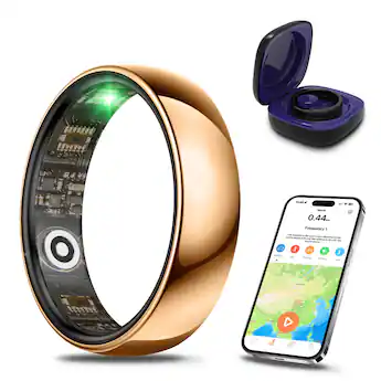 Yomoe NFC Smart Ring – Roestvrij Staal, Zwart, Draagbare NFC-chip Voor Telefoon, Geen Batterij, Waterdicht (1 Stuk)