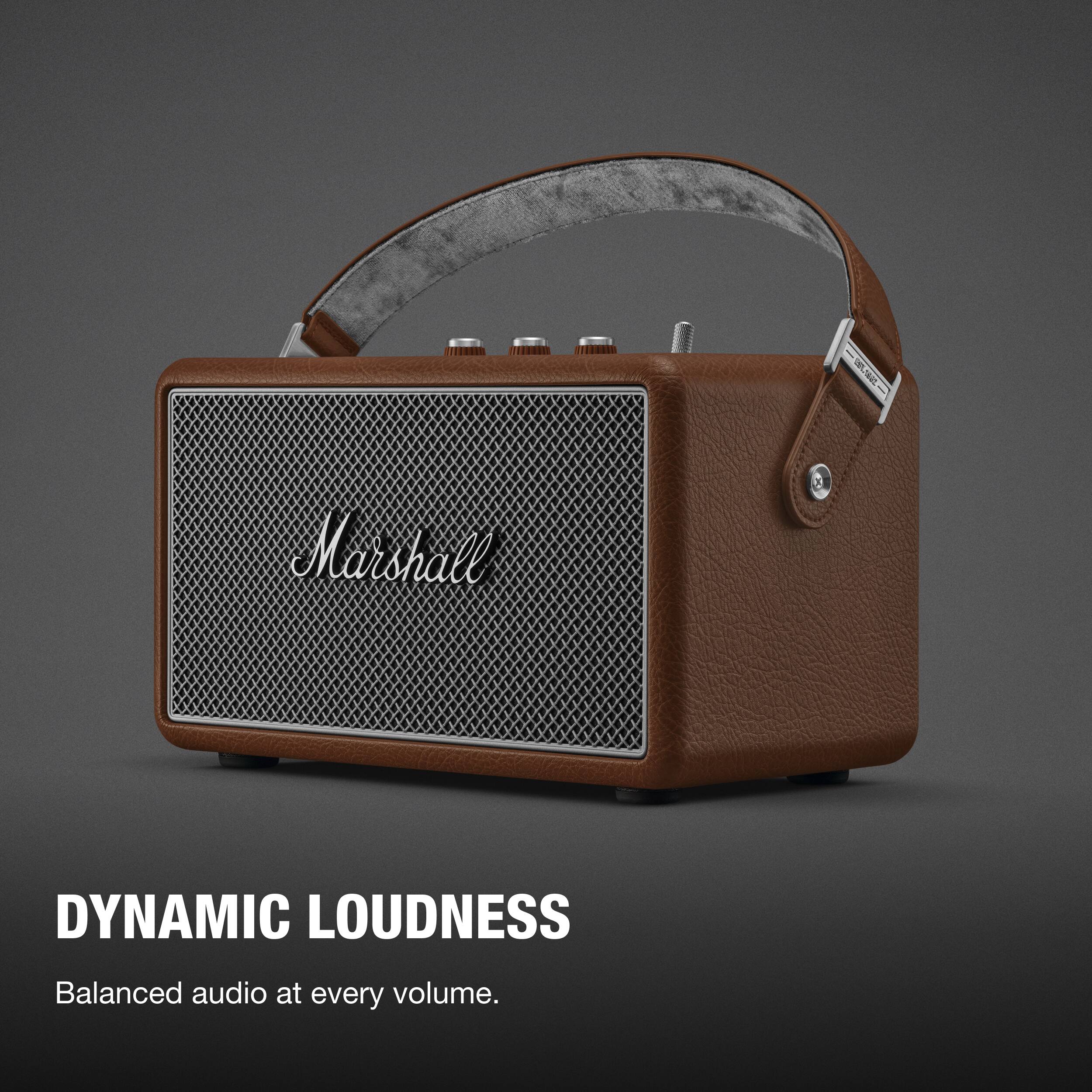 Marshall  
DYNAMIC LOUDNESS  
Balanced audio at every volume.