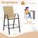 Dimensions:
- Height: 51"
- Seat Height: 29"
- Width: 24.5"
- Depth: 20.5"
- Armrest Height: 21"
- Seat Depth: 16"
- Base Width: 30"
- Base Depth: 24.5"
- Base Height: 11.5"
Max Load Capacity: 330 LBS
Suitable Table Height: 40" - 43"