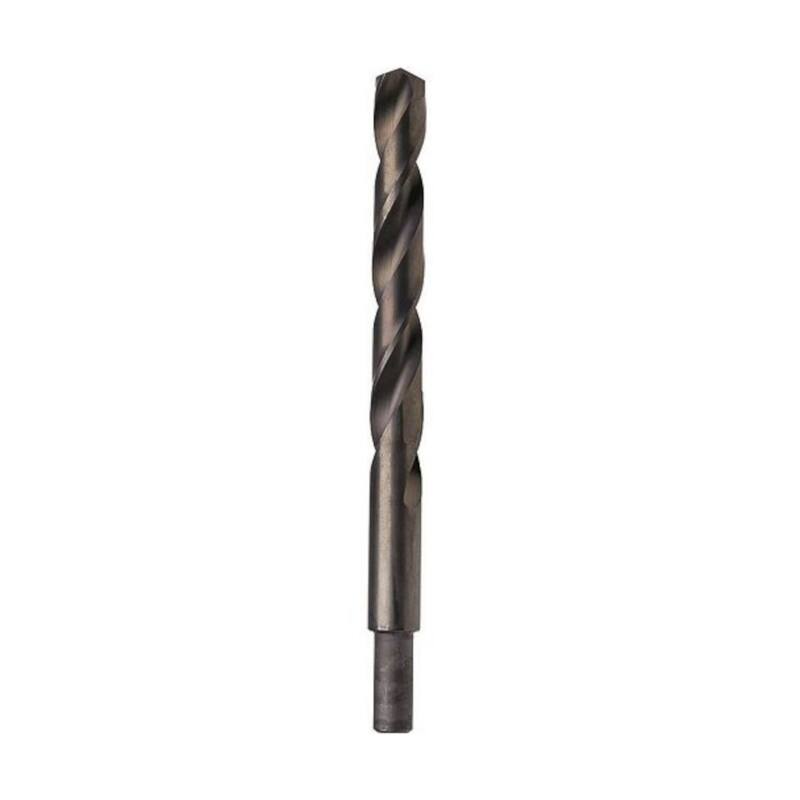 Angle. Irwin - Irwin Marples 31/64  X 5 7/8  L Black Oxide Jobber Length Drill Bit Reduced Round Shank 1 pc.