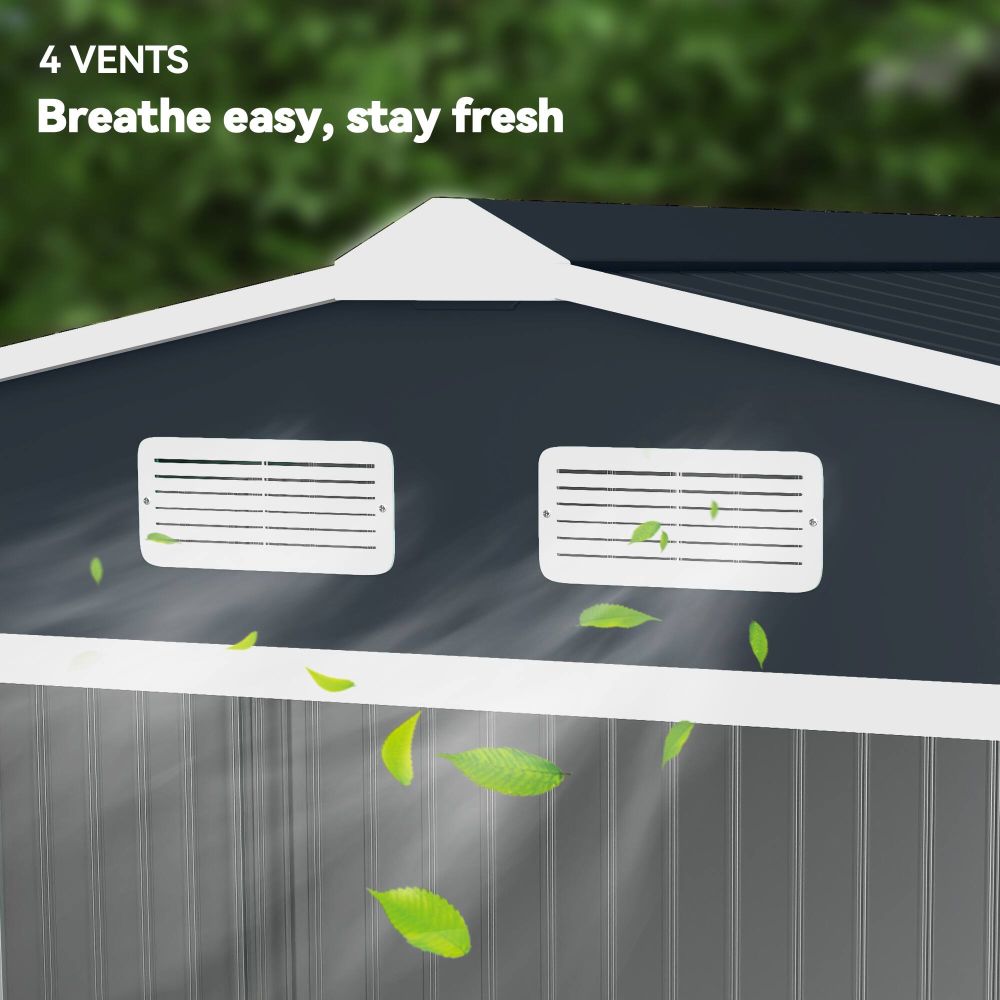 4 VENTS  
Breathe easy, stay fresh