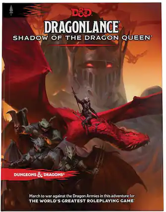 **Dragonlance**
**Shadow of the Dragon Queen**
**Dungeons & Dragons**
March to war against the Dragon Armies in this adventure for
**THE WORLD'S GREATEST ROLEPLAYING GAME**