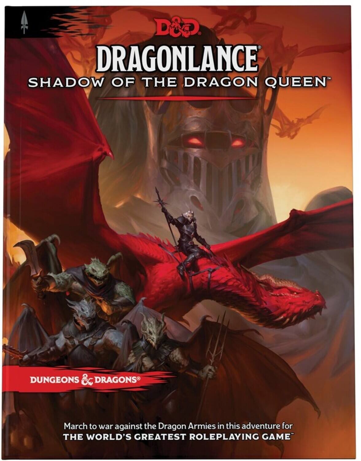 **Dragonlance**  
**Shadow of the Dragon Queen**

**Dungeons & Dragons**

March to war against the Dragon Armies in this adventure for  
**THE WORLD'S GREATEST ROLEPLAYING GAME**