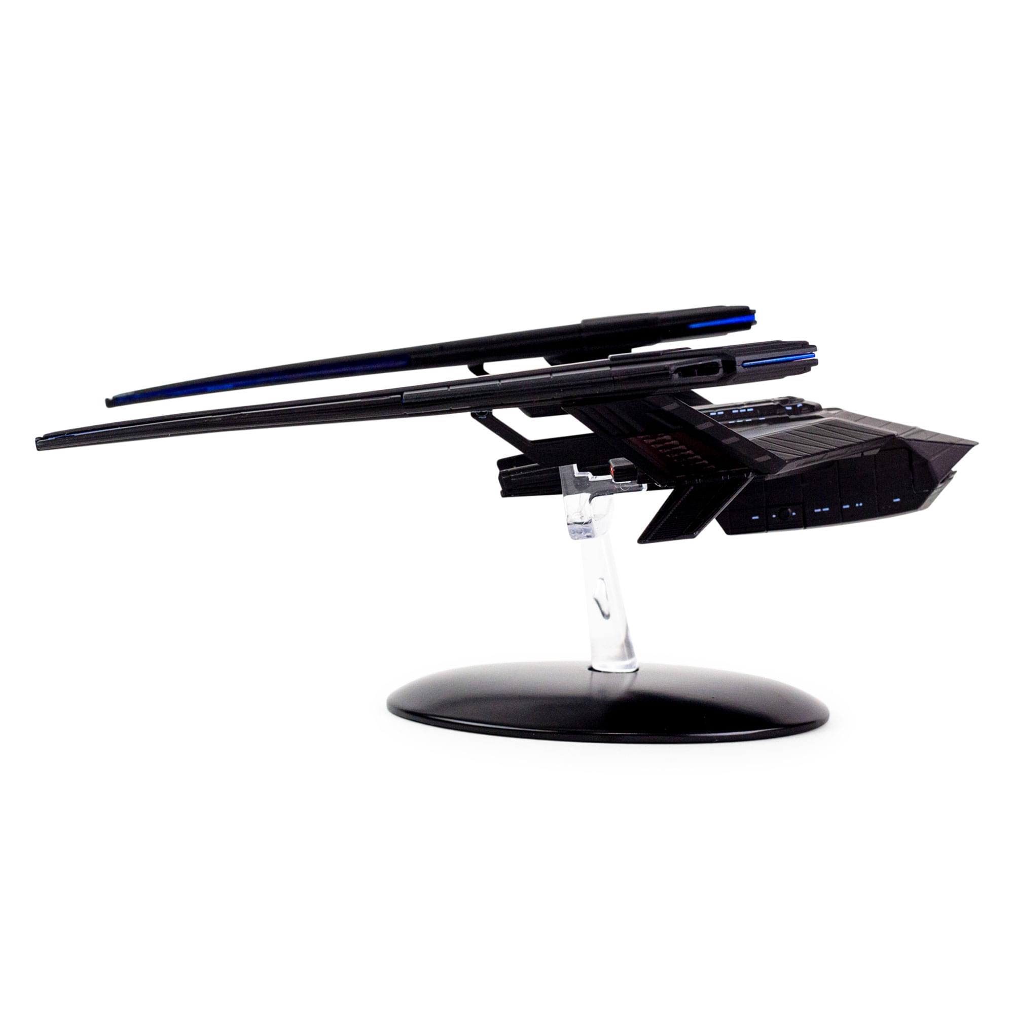 Alt View 3. Eaglemoss - Eaglemoss Star Trek Starship Replica | Stealth Ship - Black.