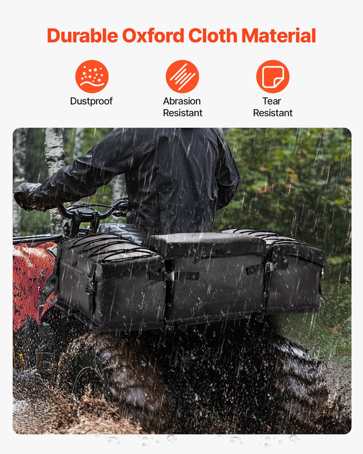 Durable Oxford Cloth Material  
- Dustproof  
- Abrasion Resistant  
- Tear Resistant