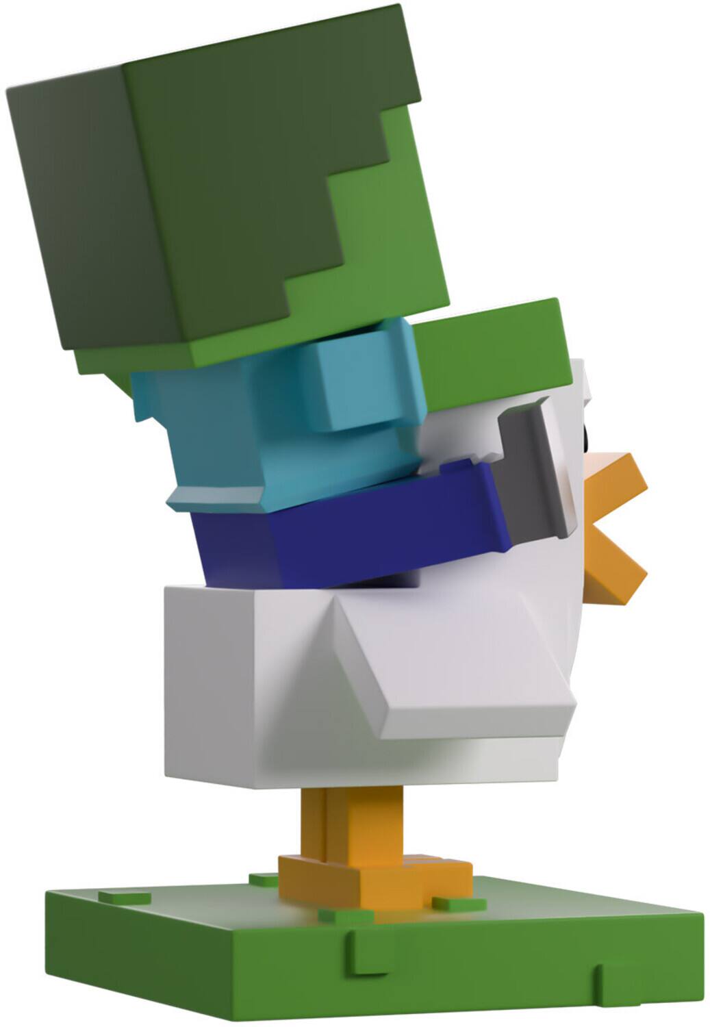 Alt View 3. Youtooz - Youtooz - Minecraft Chicken Jockey Vinyl Figure   - COLLECTIBLES - Multicolor.