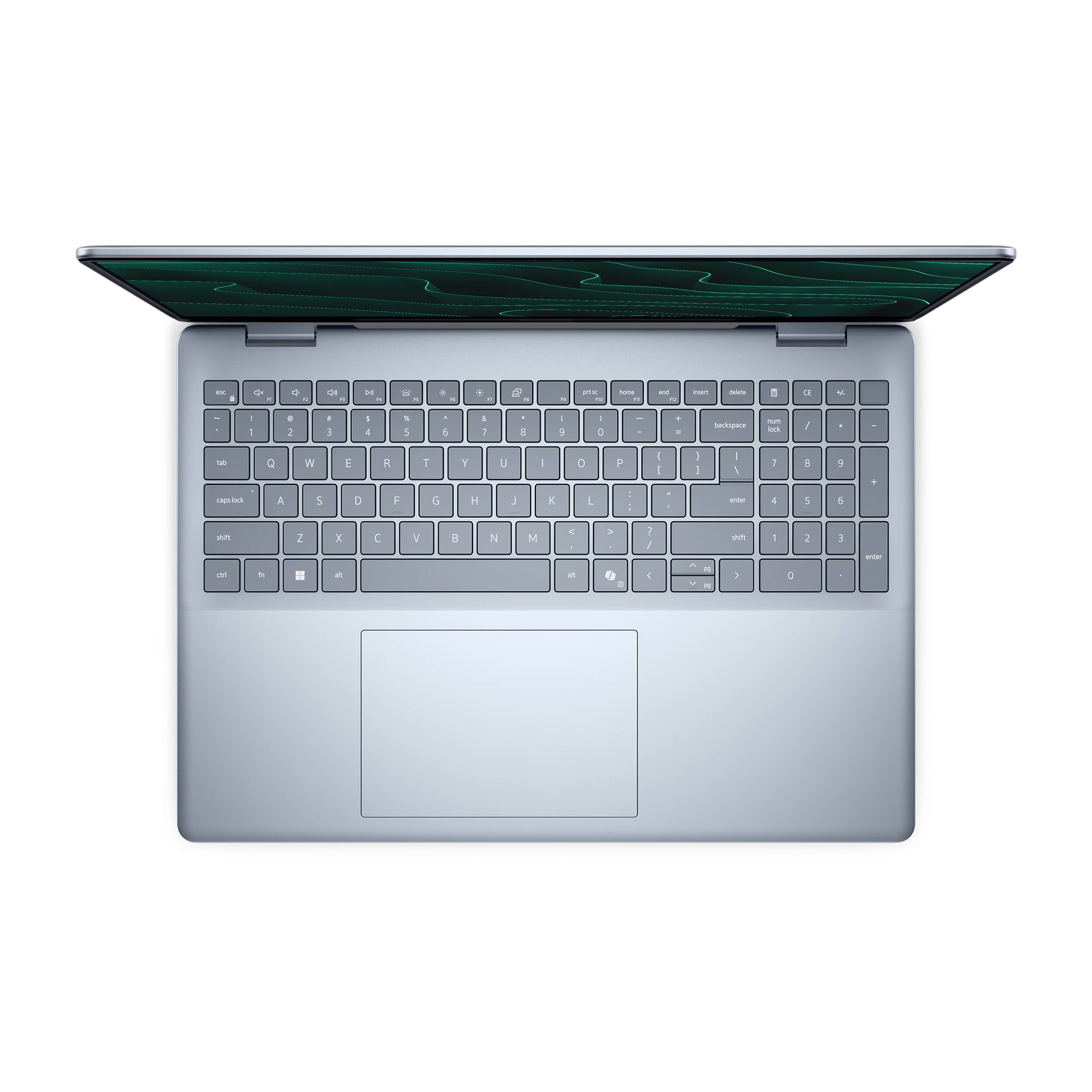 Alt View 8. Dell - Plus - Copilot+ PC - 16" 2K Touchscreen Laptop - AMD Ryzen AI 7 350 2025 - 32GB Memory - 2TB Storage - Ice Blue.